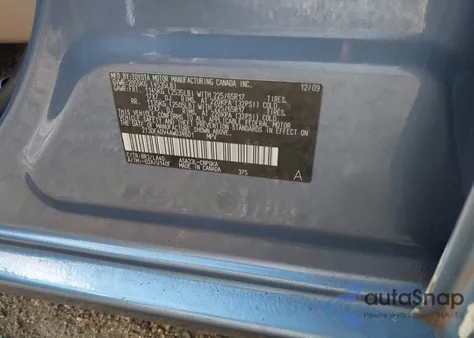 2010 Toyota Rav4 Limited from USA, damaged, VIN 2T3DF4DV4AW034601